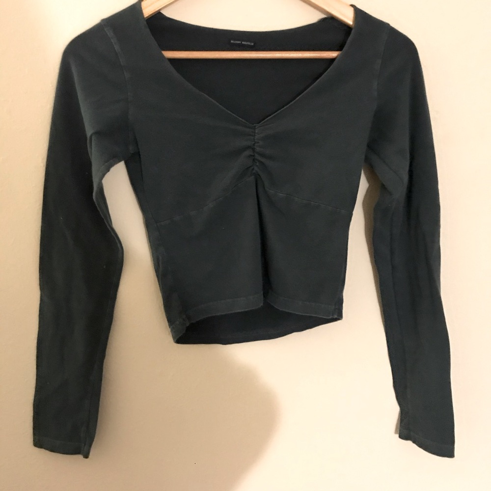 Brandy Melville Green Long Sleeve